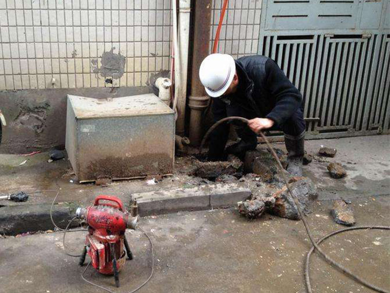 江北疏通下水道-洗菜池疏通